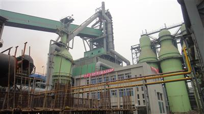 BF No.5 of Dazhou Steel Started Operation