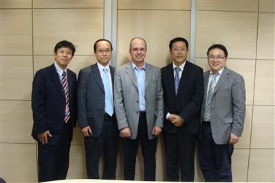 Vice-president Mr. Chen Meets with Maco Paulo, General Manager of Project Division, USIMINAS