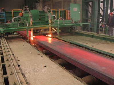 No.1 Caster Load Test Pass for Jilin Steel 1300mm Slab Casting Project