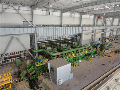 2,250mm HSM Surface Treatment Line Starts Operation in Taiyuan Steel